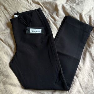 R|Label Reset black side zip skinny pant